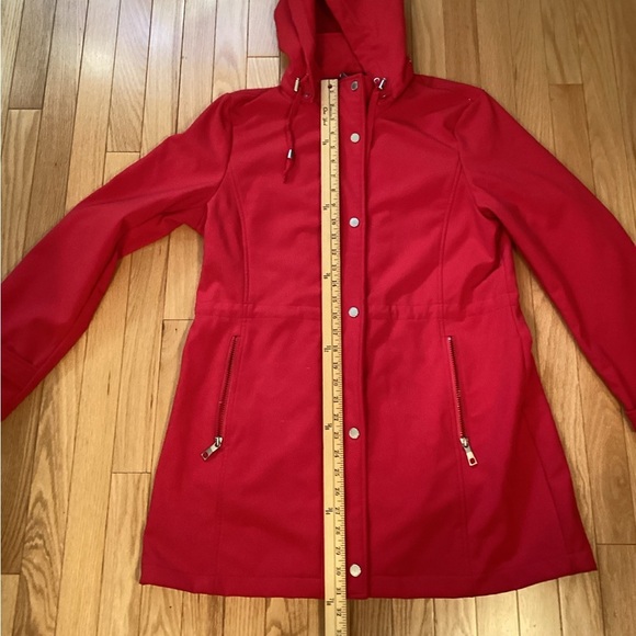 Nautica | Fleece Lined Coat with Hood Red, see description for size - Picture 9 of 14